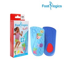 풋로직스 (Footlogics) 풋로직스 키즈 어린이깔창 모음(기능성인솔/평발), SK(175 ~ 195mm)