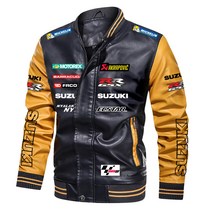 DUCATI 바이크 쟈켓 남자 오토바이 가죽 레쟈 점퍼 바람막이 유럽 두카티 할리 동호회 리베르샵