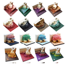 특별한 메모지 입체 조각 3D 포스트잇, 신데렐라 성