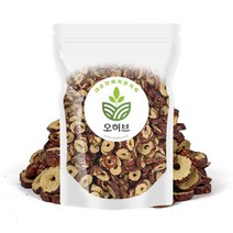 오허브 대추칩 대추과자 대추슬라이스 500g, 1개, 단품없음
