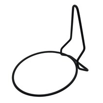 금속 와이어 화분 er 홀더 링 바구니 벽 울타리, [03] 21cm