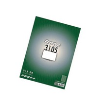 폼텍 라벨지 청접장 대봉투 주소 라벨 인쇄 출력 용지 스티커 이형지 A4 20장, 제품, LQ-3109