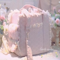 대형견 유모차 개모차 웨건 애완 동물 품목용 가을 겨울 개 고양이 강아지 따뜻한 휴대용 소형견 배낭용 액세서리, 4.분홍색 - M