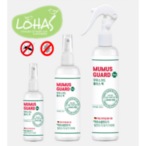 안셈 무무스가드 플러스액 이카리딘 로하스인증 모기기피제 200ml 1개
