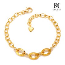 골드앤 순금 24K 로맨시크 팔찌