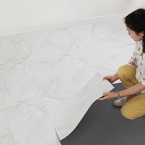 [아리아스토어샵] 접착식장판 셀프장판 / 셀프바닥시공 609.6 X 609.6mm / 바닥장판 / 베란다 장판 / DIY / 셀프 인테리어 / 장판, S15P