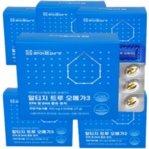 라이프메가 rTG 알티지 오메가3 트루x6박스(12개월분)