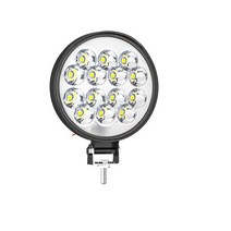 14LED 헤드 라이트 플러드 빔 바 3030 LED 밝은 스포트라이트 작업 조명 오프로드 ATV 트랙터 보트 트럭 운전 안개등, 01 1 PC