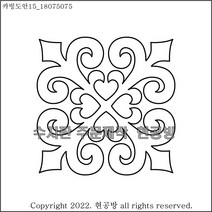 가죽공예도구 가죽공예공구 카빙도안15 수지판
