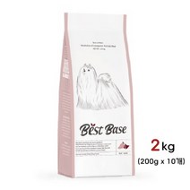 베스트베이스 어덜트 강아지 사료 성견 애견 노견 소형견 대형견 소고기 종합비타민 관절 피부 기능성 말랑한 소프트사료 천연원료 오렉스 2kg, 2kg (200g x 10ea)