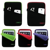 이너스 태블릿 노트북 아이패드 엠보 수납 파우치 생활방수 7인치/8인치/9인치/10인치/11인치/15인치 갤럭시탭 지패드 노트 미패드, 중_8~9인치, 그린