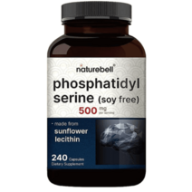 네이처벨 해바라기 레시틴 포스파티딜세린 500mg 240캡슐