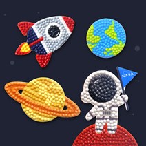 보석십자수 우주 마그네틱만들기 학습교구 방과후교재