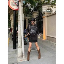 미들 브라운 인디안 카우보이 웨스턴 부츠 스웨이드 코디 바이크 바이커부츠 가죽