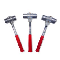 국산 신형 덕진사 무진동 돌망치 회색자루 중/대/특대, 중(빨간자루)