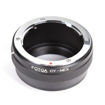 카메라 어댑터링 호환 Contax/Yashica C/Y CY 렌즈 용 FOTGA 어댑터 링-S0NY E-마운트 미러리스 NEX-5R 5T 6 NEX-7 a7 a7S a7R a7II, [01] Adapter Ring, 한개옵션0