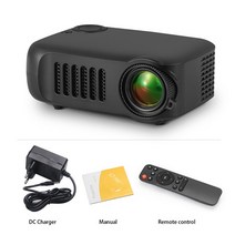 미니 3D LED 휴대용 프로젝터 홈 시네마 극장 비디오 게임 레이저 비머 스마트 TV 박스 HD 포트 A2000 을 통해 1080P 4K, [03] Black, [02] 미국 플매트 카펫 매트 카펫 매트 카펫 러그