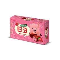 롯데 티코 딸기 510ml(잔망루피 온팩) 달콤한 유기농아이스크림 아이들간식 달콤한, 27개