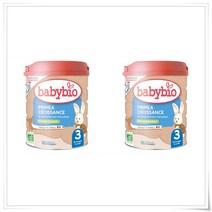 BABYBIO Primea 3 growth milk 10 months 베이비바이오 프리미 3 성장 10개월 분유 800g 2개