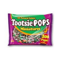 투시롤 투시팝 미니어쳐 막대사탕 200개입, 단품