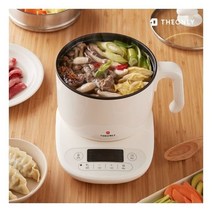 [본사출고] 디온리 2in1 전기찜기 멀티쿠커 라면포트 샤브샤브 1.2L