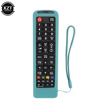 실리콘 커버 삼성 원격 제어 AA59-00816A 00611A 752A BN59-01199F 보호 슬리브, Fluorescent blue, 02 Fluorescent blue