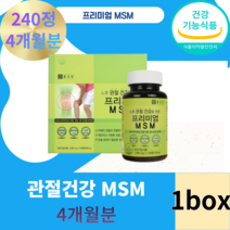 엠에스엠 120정x2 관절건강 msm 종근당