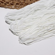 백색로프 White Rope 90 120 150 180합 마크라메재료 실, 백색180합