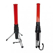 굿템 도로안전용품 삼각거치대 일체형 전자신호봉 1P