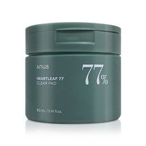 아누아 어성초 77 클리어 패드 70매, 1개, 160ml