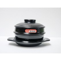 국산 직화 가정용 업소용 바이오 뚝배기 계란찜 찌개냄비, 0개, 뚝배기2호+받침+뚜껑