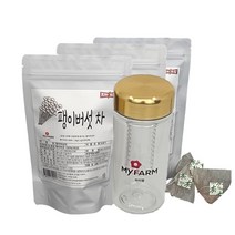 지방출장 팽이버섯차 100% 국내산 90티백 트라이탄보틀 무료증정, 팽이버섯차 30티백