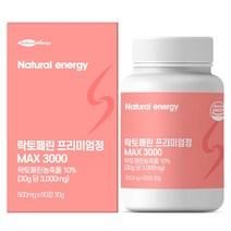 웰핏 락토페린 식약청 인증 HACCP 자연방목 프리미엄 정 36000mg, 60정, 1박스