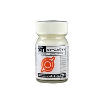 gaianotes 가이아노츠 VO-01 [가이아컬러 전뇌전기 버추얼온 컬러 시리즈 웜 화이트 15ml 광택], 단일
