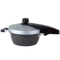 호쿠리쿠 알루미늄 압력 냄비 3L [IH 대응] 경량 EGG FORM 외면 내열 도장 불소 수지 가공 일본제