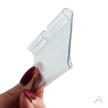 걸이식 상품 가격표 진열대 매대 가격표 편의점 마트 후크 고리 클립 종이 교체