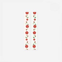 스티커 - 롱 포인트 동백 1장 2매입 3장 diy 몰드몰