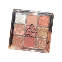 TSLM1 9 가지 지속적인 컬러 아이 섀도우 코코 비너스 매트 글리터 아이 섀도우 팔레트 메이크업 효과 휴, 01 01