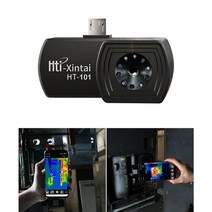 열체크기 열화상카메라 스마트폰 열상 HT-201 Hti 휴대 전화 외부 적외선 미니, HT-101