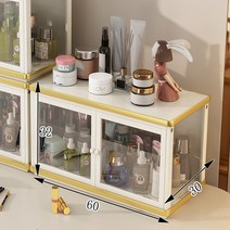 북유럽 스타일 원목 선반 장식장 피규어 트로피 상패 진열 주방 2단, 2번