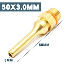글루건 미니 무선 소형 충전식 1pc 2.0mm 구리 노즐 긴 작은 직경 대구경 노즐 전동 공구 액세서리, c