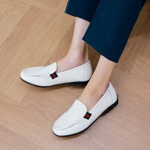 소가죽 엄마 할머니 편한 몰드창 단화 신발 50대 60대 중년 드라이빙슈즈