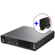 Lenovo 미니PC i3 4130T 4G 128G Win10 Renew제품, A