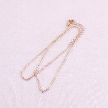 리틀핑거 레진공예쥬얼리DIY금색 목걸이줄 B형
