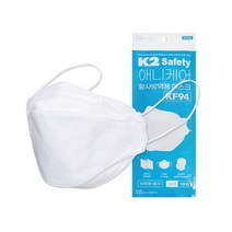 KF94 4중구조 미세먼지 황사방역 마스크 10개 개인방역 편안한착용감 필터, K2 애니케어 황사방역마스크 KF94  1EA