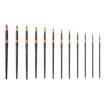 화홍 수채화붓 700R 낱개 본조 +볼펜1p증정, 1개, 8호