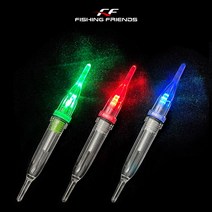FF 초고휘도 LED 슈퍼라이트 미니 갈치낚시 집어등 램프 갈치루어 풀치 호래기, 2개입_점멸형-RGB