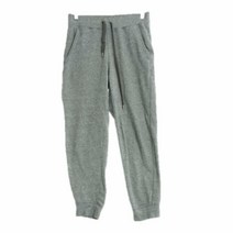 유니클로 그레이 멜란지 면혼방 조거팬츠 여자 5769
