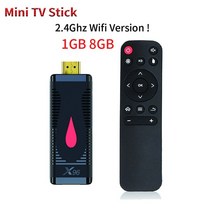TV스틱 미니 파이어 TV 스틱 스마트 안드로이드 10 박스 올위너 H313 2.4G 5G 와이파이 4K60fps 미디어 플레이어 동글 수신기 H.265 4K X96 S400, 01 1G8GB 2.4G wifi_04 Au 플러그