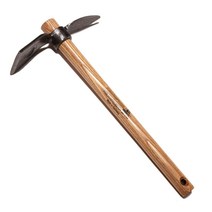 크럼프홀츠 단조 외날 평날 곡괭이 1203 괭이 약초 텃밭 농기구, 1개